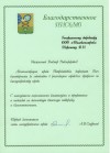 Благодарственное письмо от Администрации города Петрозаводска